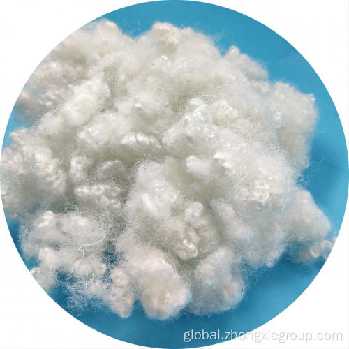 Hcs Polyester Fiber Recycled 15D Hollow conjugated polyester staple fiber Manufactory